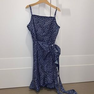 NEVER WORN wrap mini dress